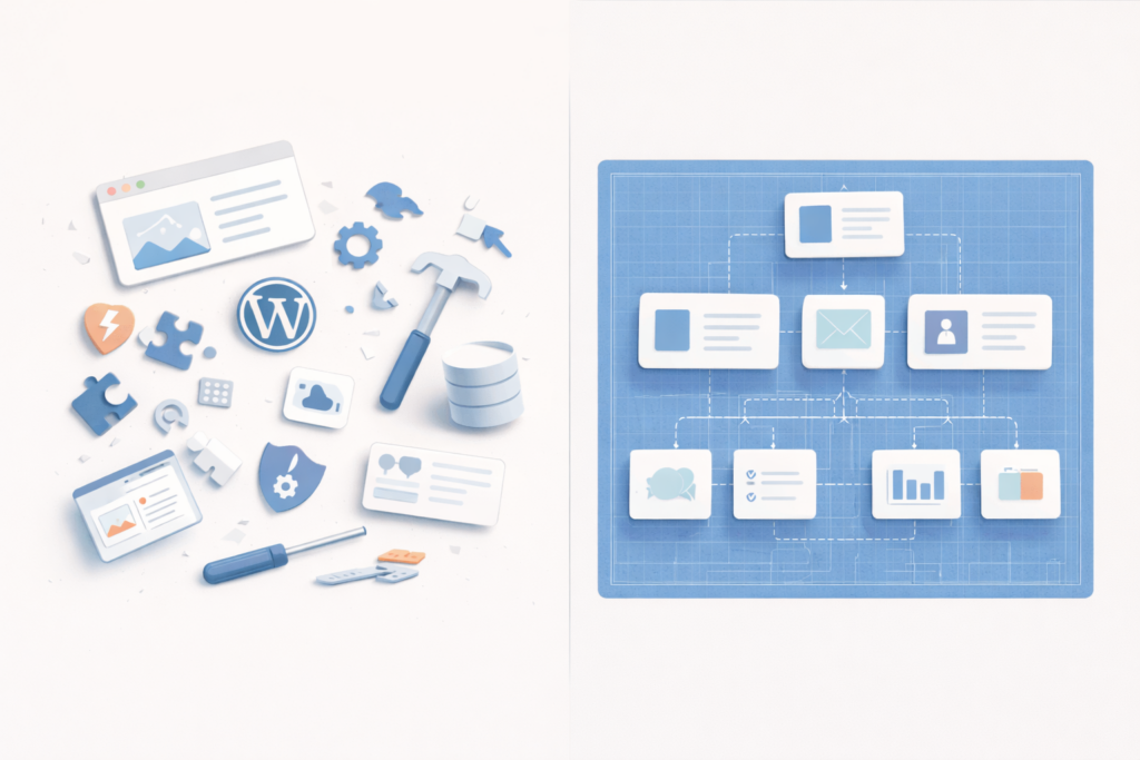Architecture vs Assembly: The Difference That Determines Website Longevity